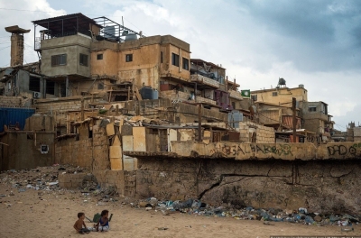 Бейрут, Ливан. Бедные кварталы и дети