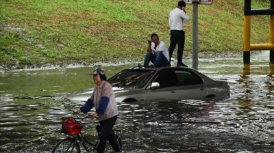 В Китае в результате наводнения погибли четыре человека